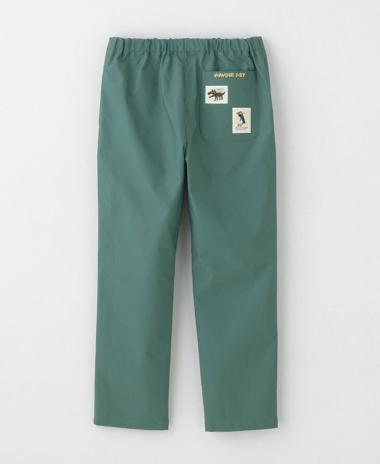 Scrub Canvas Club:WONDER ART Asahiyama Zoo scrub pants