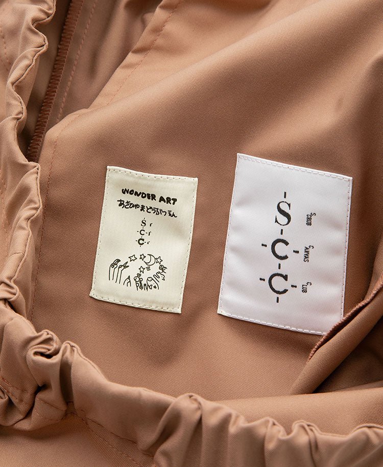 Scrub Canvas Club:WONDER ART Asahiyama Zoo scrub pants