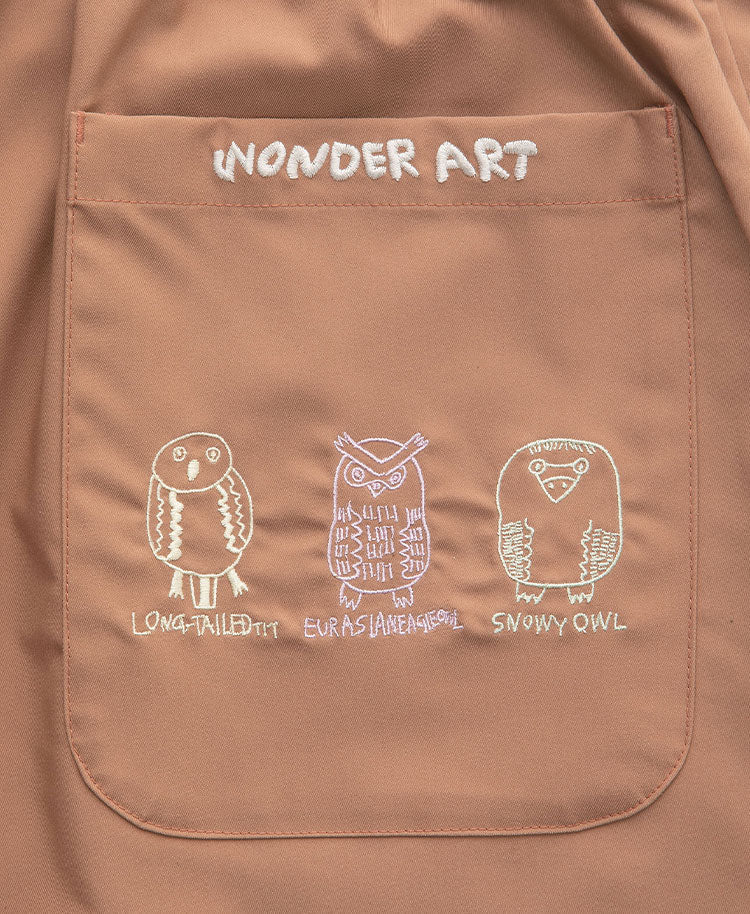 Scrub Canvas Club:WONDER ART Asahiyama Zoo scrub pants