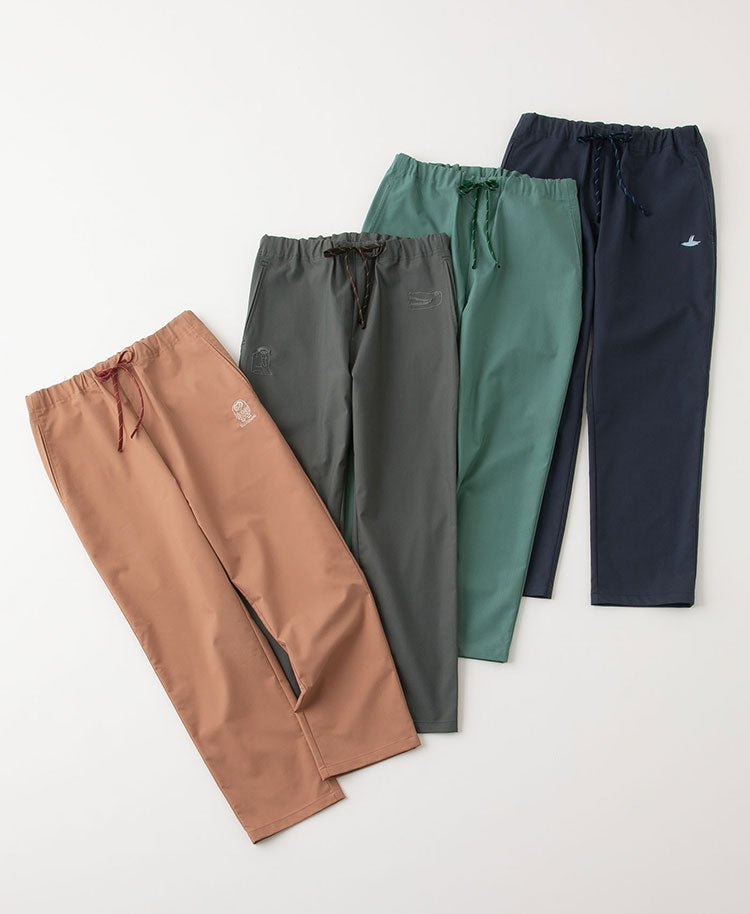 Scrub Canvas Club:WONDER ART Asahiyama Zoo scrub pants