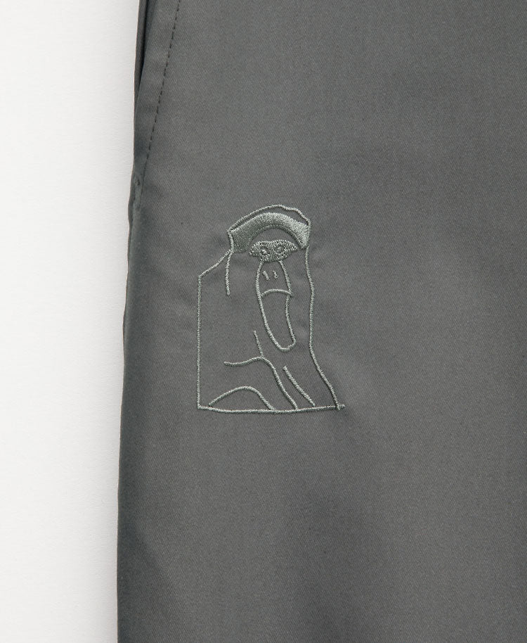 Scrub Canvas Club:WONDER ART Asahiyama Zoo scrub pants