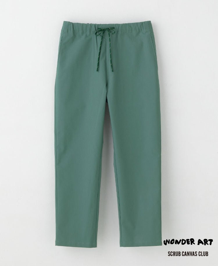 Scrub Canvas Club:WONDER ART Asahiyama Zoo scrub pants