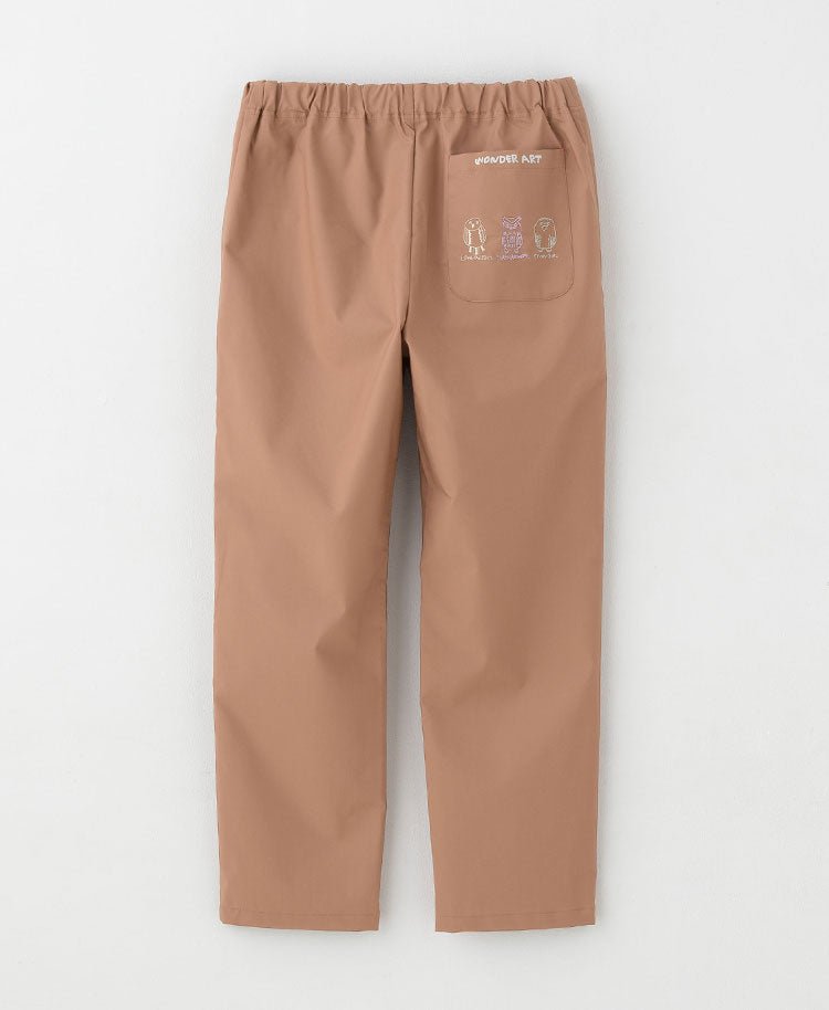 Scrub Canvas Club:WONDER ART Asahiyama Zoo scrub pants
