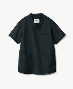 Unisex Classico nurse:Smooth touch scrub tops - scrub tops - Classico Global - Official Online Store #color_Deep green_end