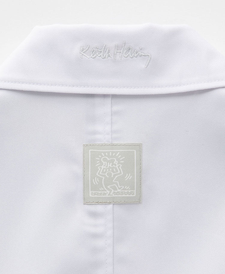 Unisex Scrub Canvas Club: Keith Haring Lab Coat