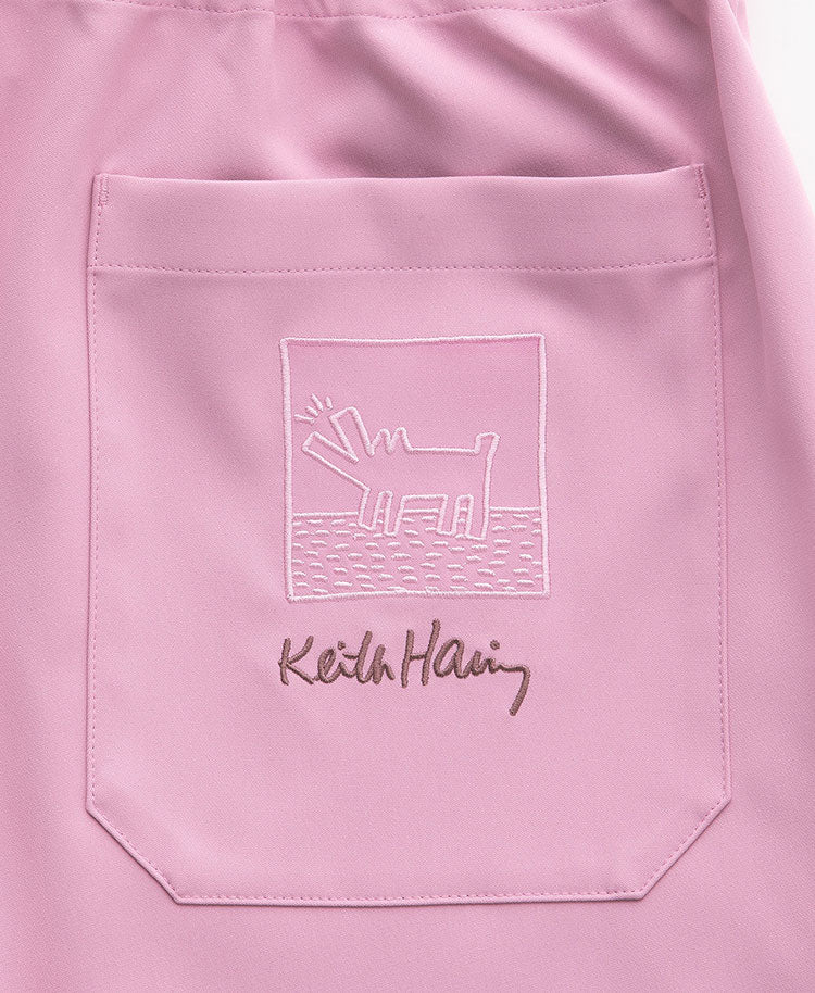 Unisex Scrub Canvas Club: Keith Haring Scrub Pants