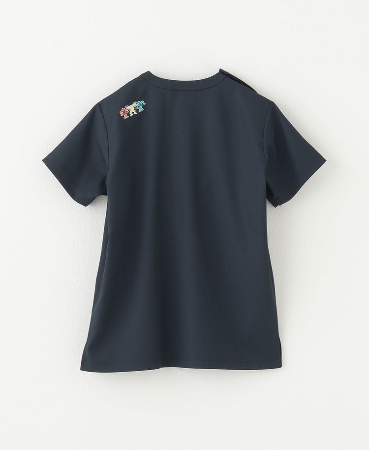 Unisex Scrub Canvas Club: Keith Haring Scrub Tops