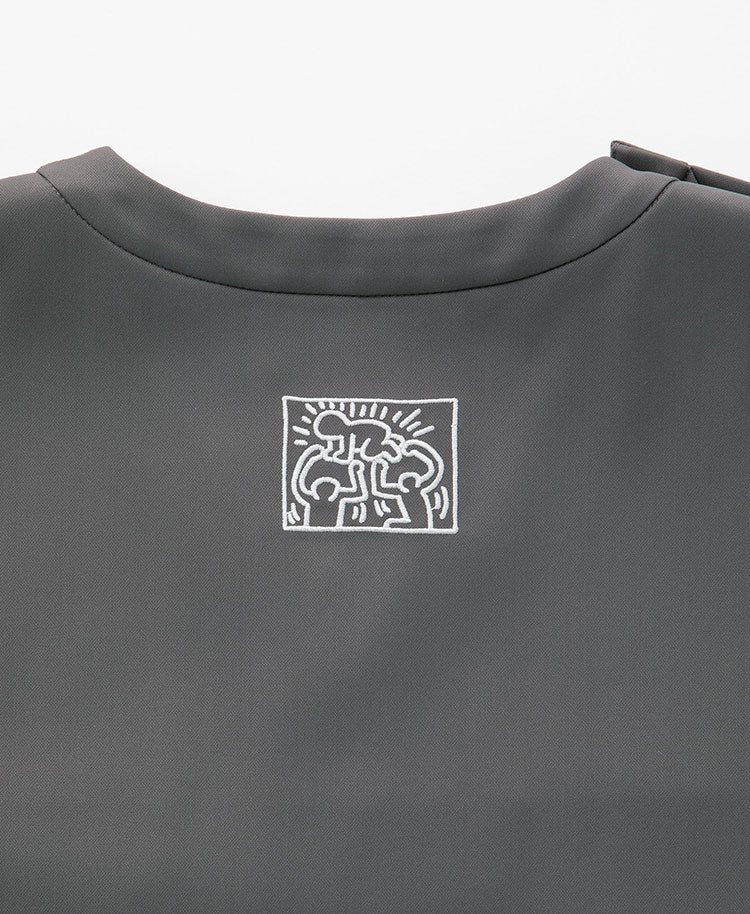 Unisex Scrub Canvas Club: Keith Haring Scrub Tops