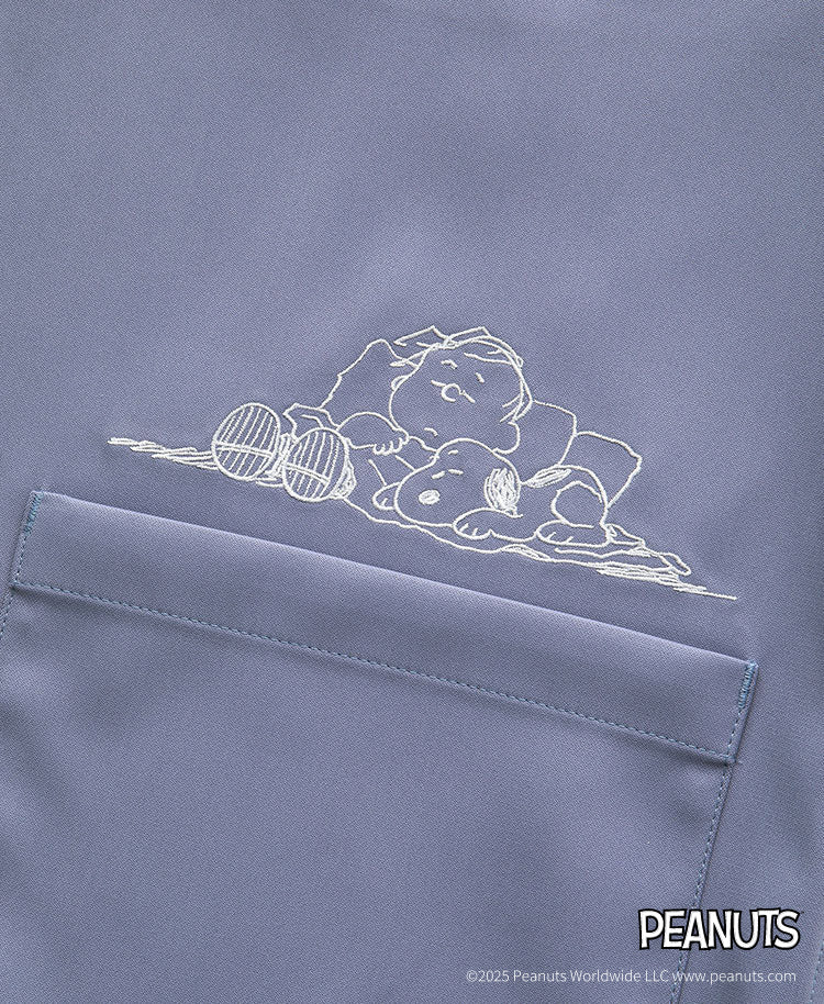 Unisex Scrub Canvas Club: Peanuts Scrub Tops