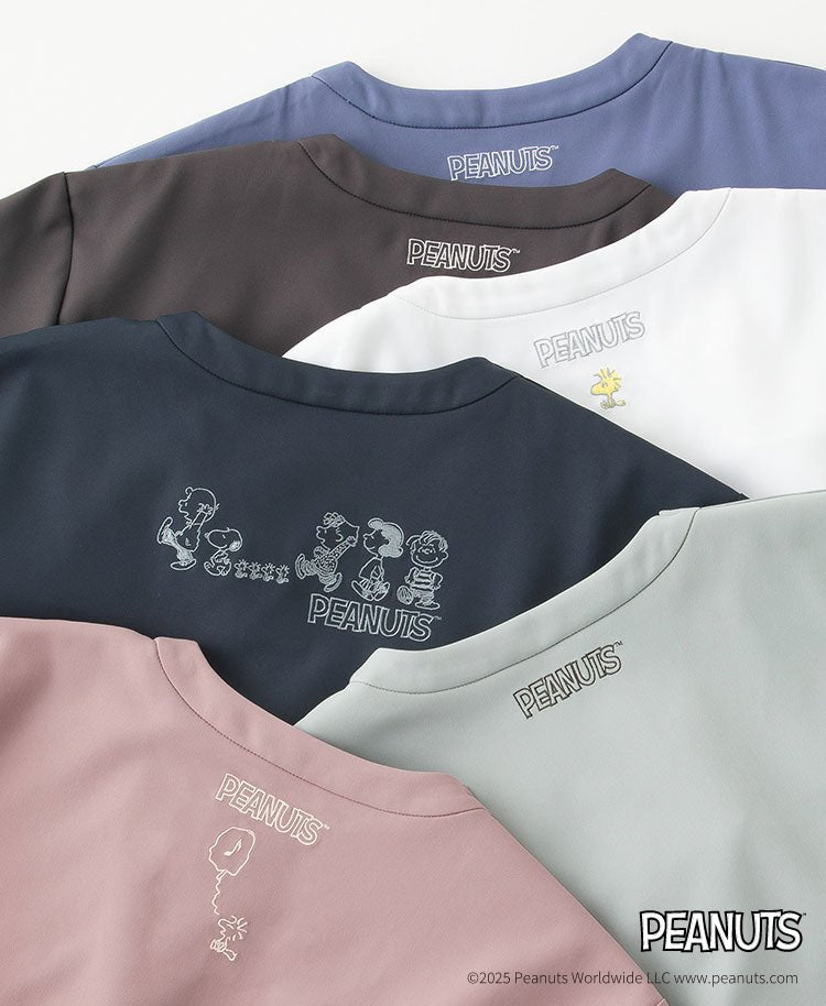 Unisex Scrub Canvas Club: Peanuts Scrub Tops