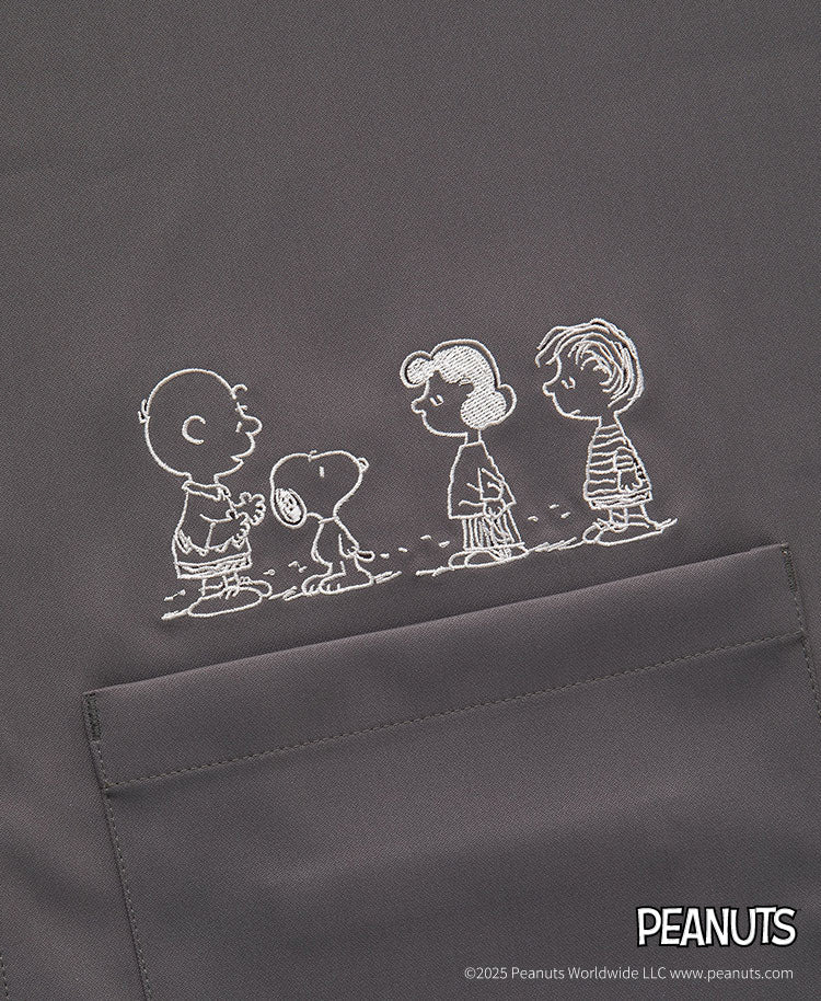 Unisex Scrub Canvas Club: Peanuts Scrub Tops