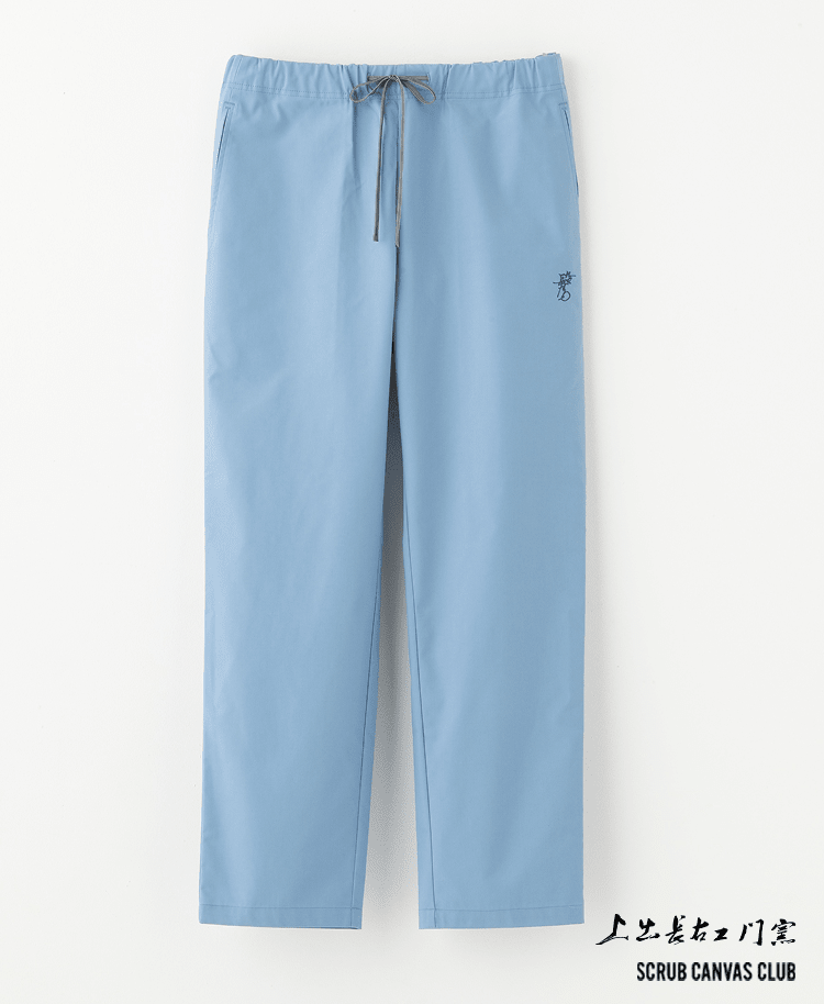 Unisex Scrub Canvas Club:KUTANI CHOEMON scrub pants