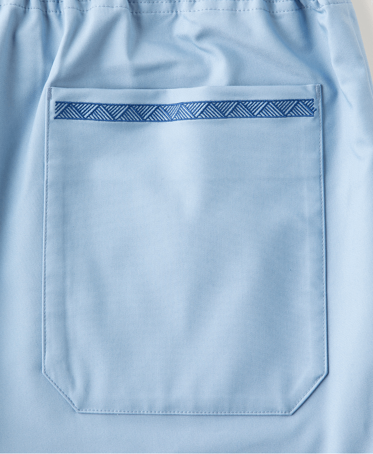 Unisex Scrub Canvas Club:KUTANI CHOEMON scrub pants