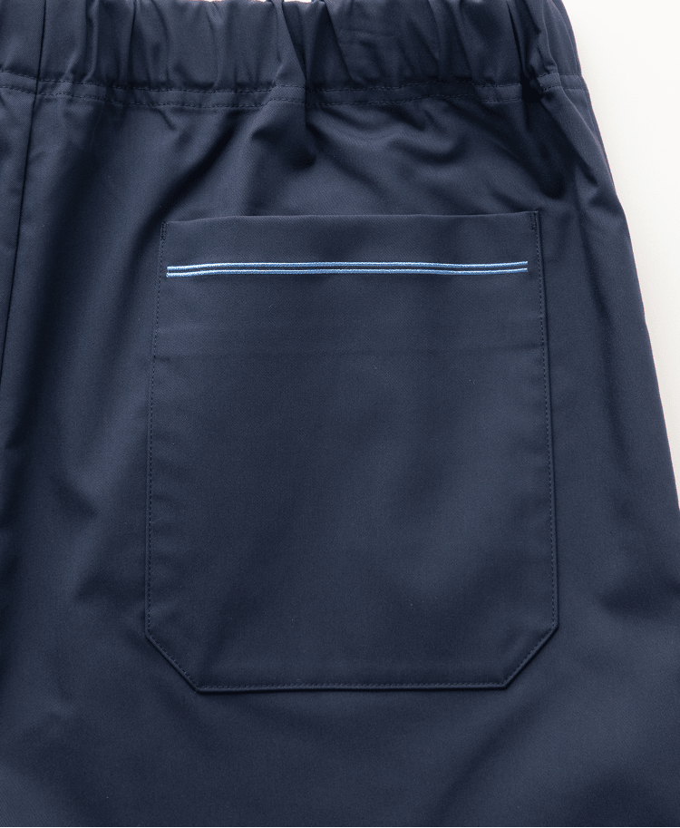 Unisex Scrub Canvas Club:KUTANI CHOEMON scrub pants