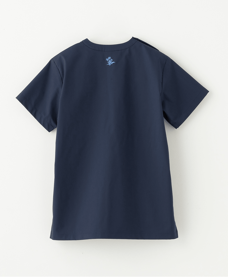 Unisex Scrub Canvas Club:KUTANI CHOEMON scrub tops