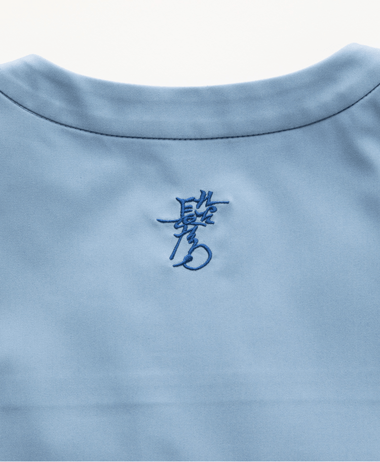 Unisex Scrub Canvas Club:KUTANI CHOEMON scrub tops