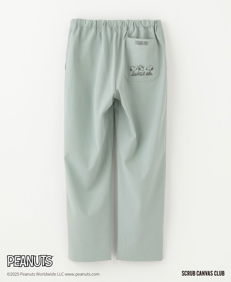 Unisex Scrub Canvas Club:PEANUTS Scrub Pants