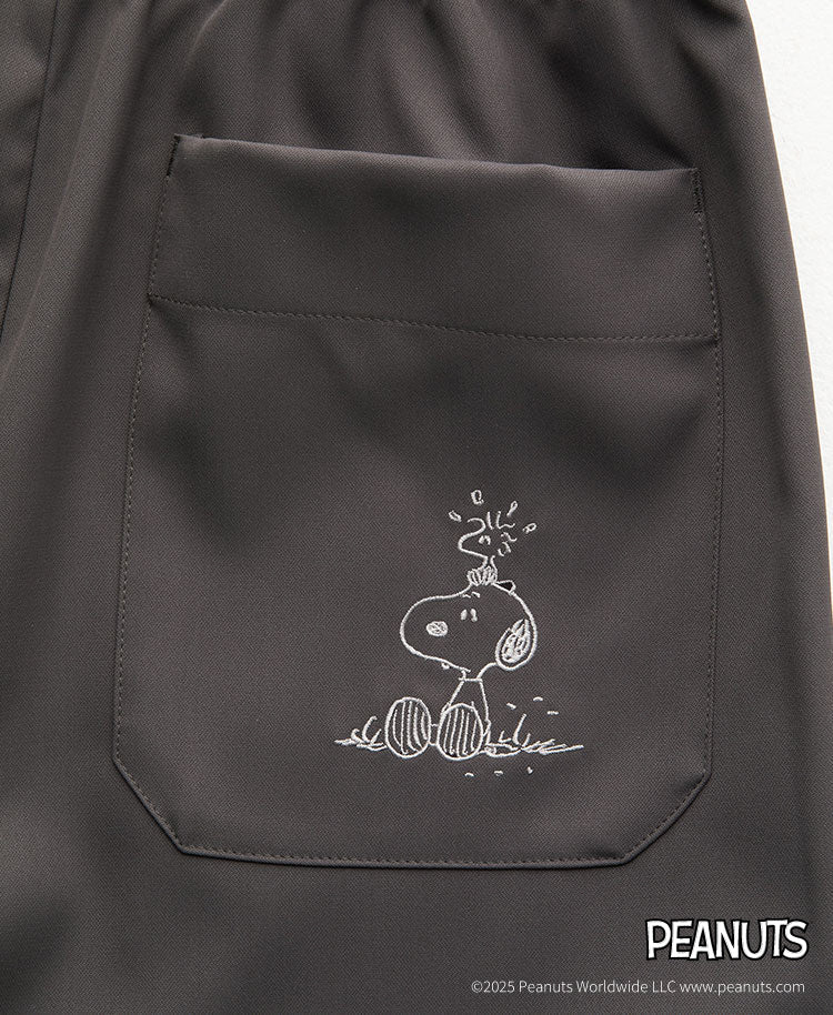 Unisex Scrub Canvas Club:PEANUTS Scrub Pants