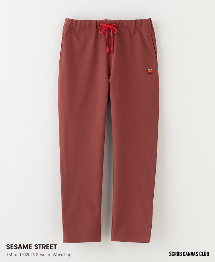 Unisex Scrub Canvas Club:SESAME STREET Scrub Pants