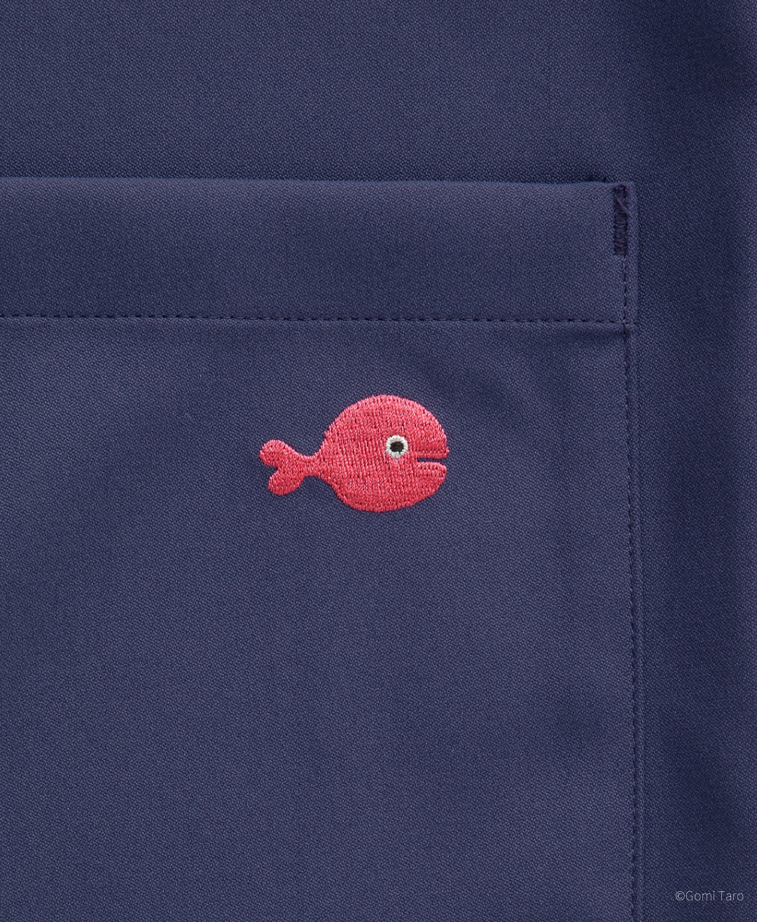 Unisex Scrub Canvas Club:The goldfish got away scrub tops