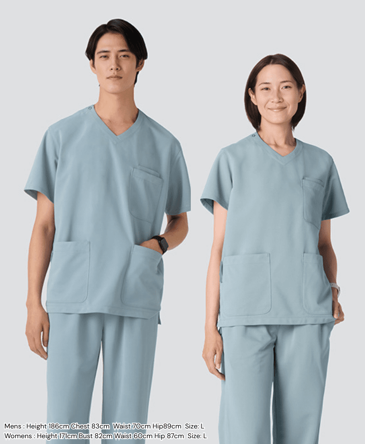Unisex:COOL TECH Breathable Scrub Tops