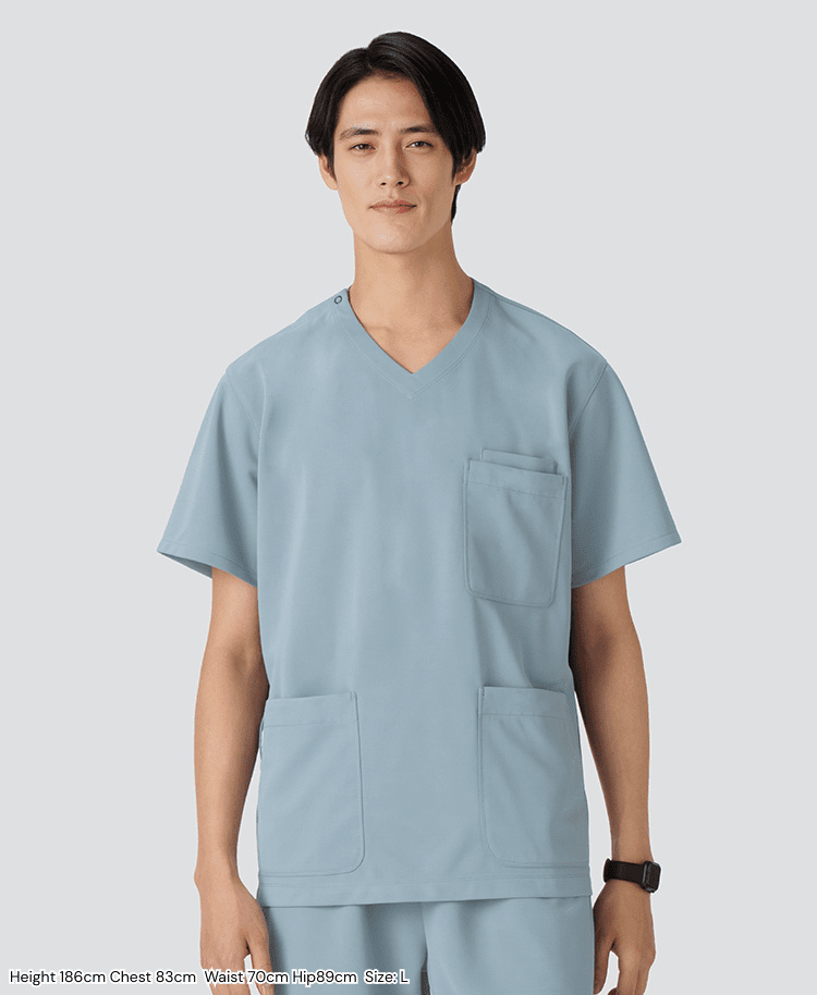 Unisex:COOL TECH Breathable Scrub Tops