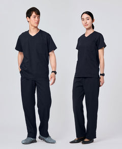 Unisex:PACK scrub pants #color_Deep navy_end