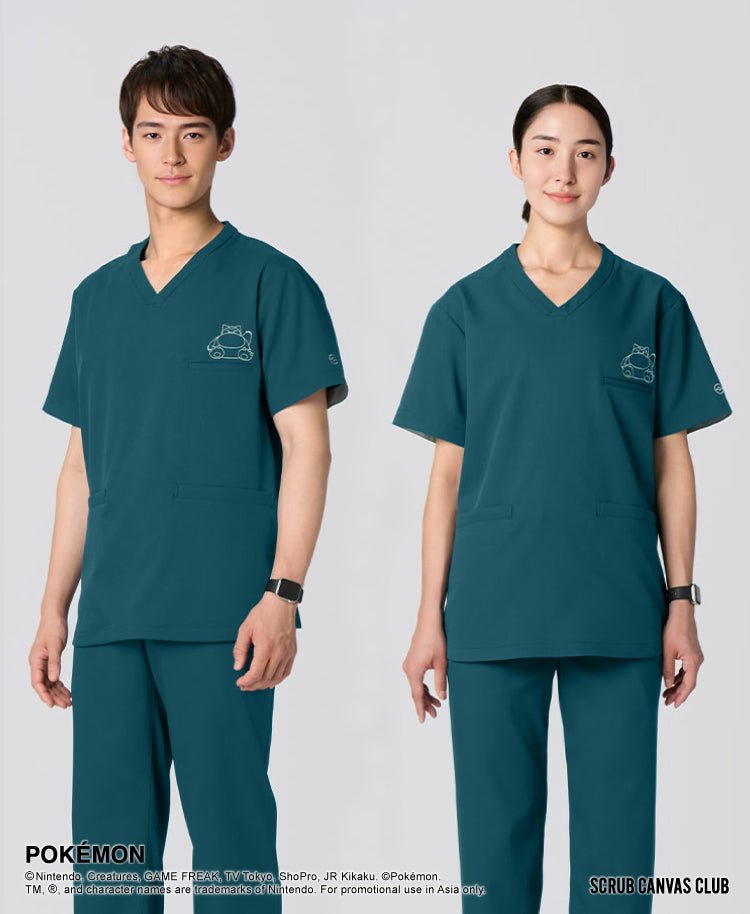 Unisex:Pokémon scrub tops