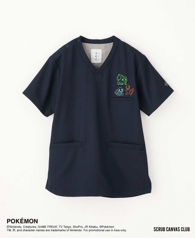Unisex:Pokémon scrub tops