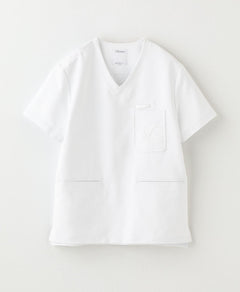 Mens:Urban scrub tops - scrub tops - Classico Global - Official Online Store #color_White_end