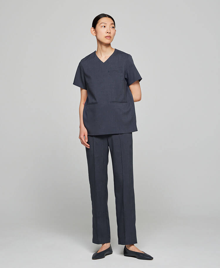 Womens:V-neck scrub tops TRO - scrub tops- Classico Global - Official Online Store