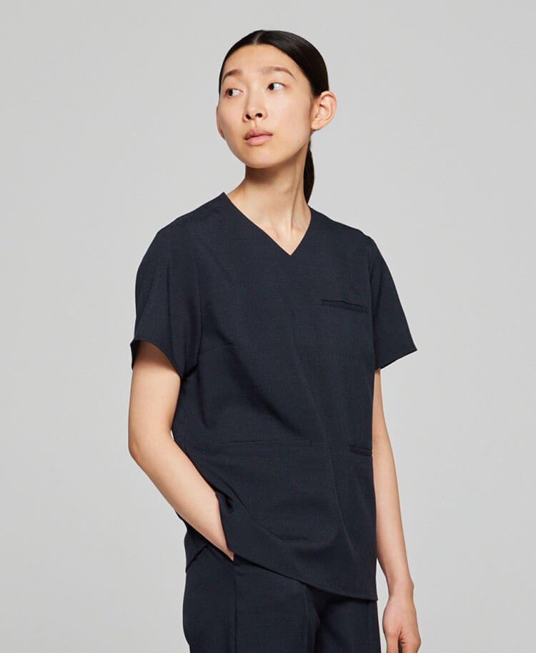 Womens:V-neck scrub tops TRO - scrub tops- Classico Global - Official Online Store