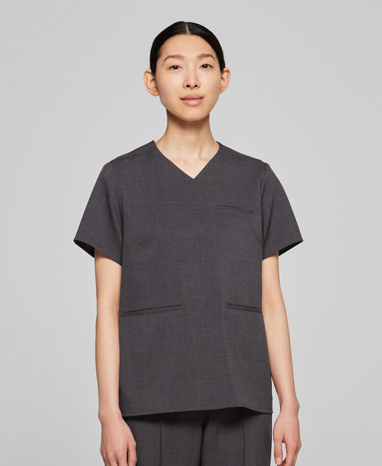 Womens:V-neck scrub tops TRO - scrub tops- Classico Global - Official Online Store