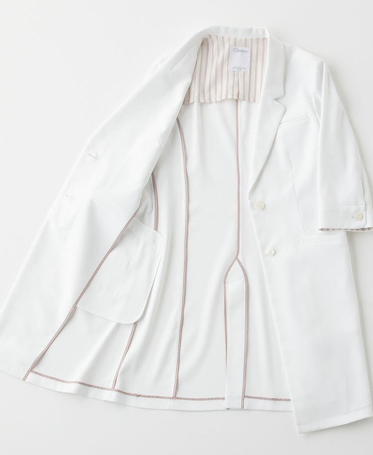 Women's Lab Coat: LIGHT Sophisticated Fit Flared Coat