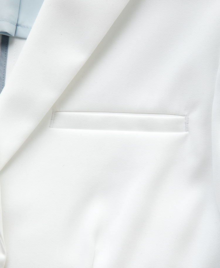 Women's Lab Coat: LIGHT Sophisticated Fit Short Coat