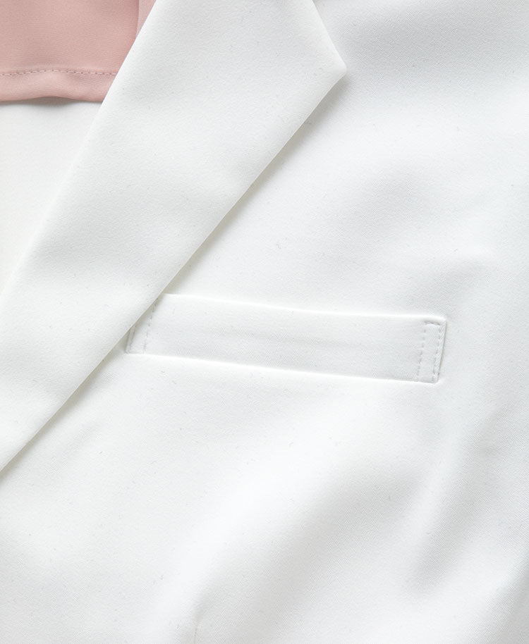 Women's Lab Coat: Lightweight Double - Vent Short Coat