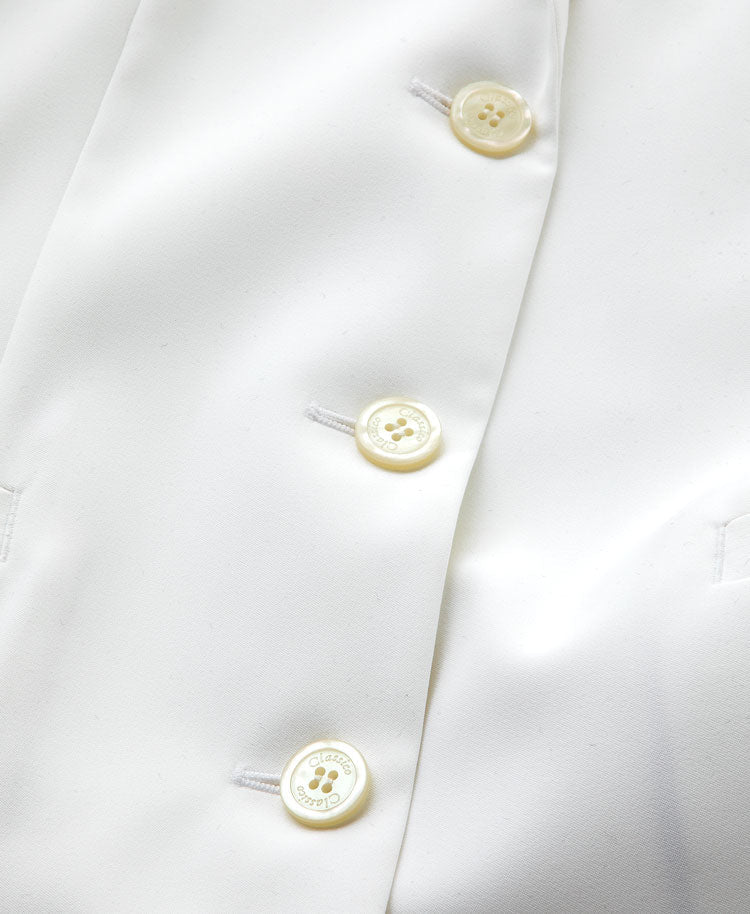 Women's Lab Coat: Lightweight Double - Vent Short Coat