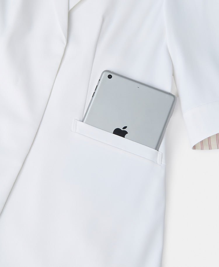 Women's Lab Coat: Lightweight Flared Coat(US/EU Size)