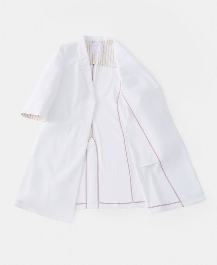 Women's Lab Coat: Lightweight Flared Coat(US/EU Size)