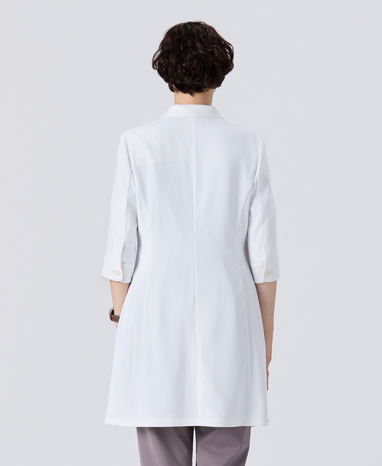 Women's Lab Coat: Lightweight Flared Coat(US/EU Size)