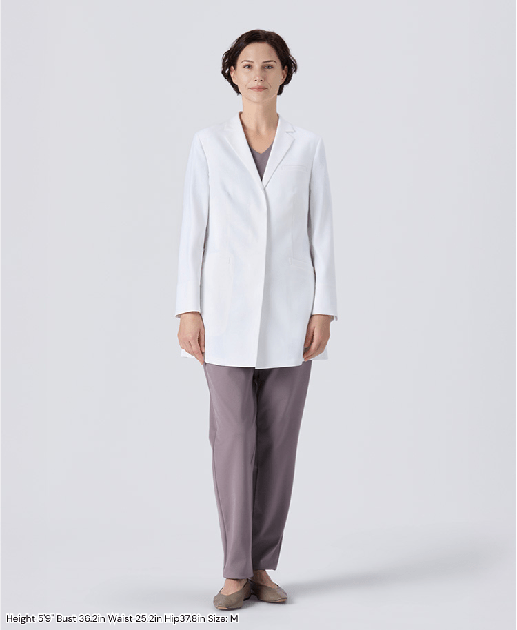 Women's Lab Coat: Lightweight Short Coat (US/EU Size)
