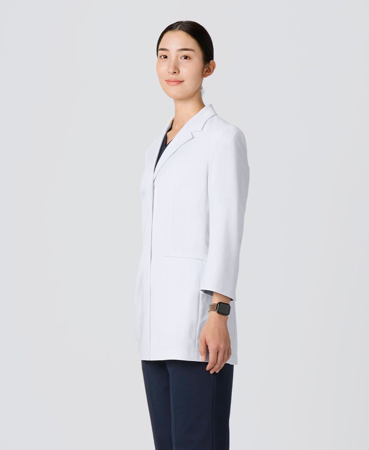 Womens lab Coat:Light Jersey Ultimate Comfort Short Coat