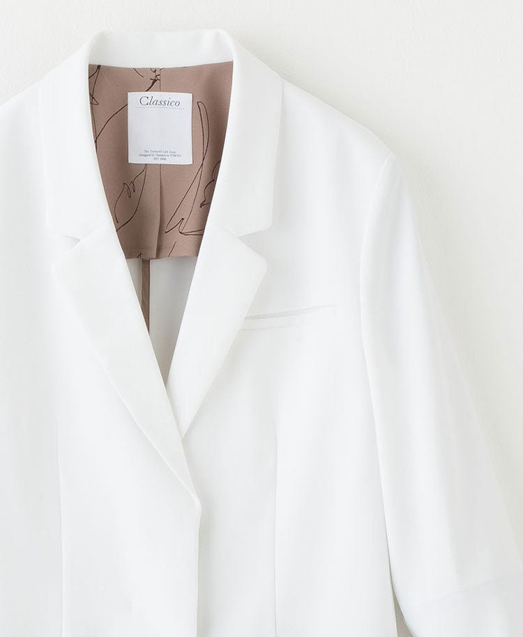 Womens Lab coat:Light weight flared coat - Classico Global - Official Online Store