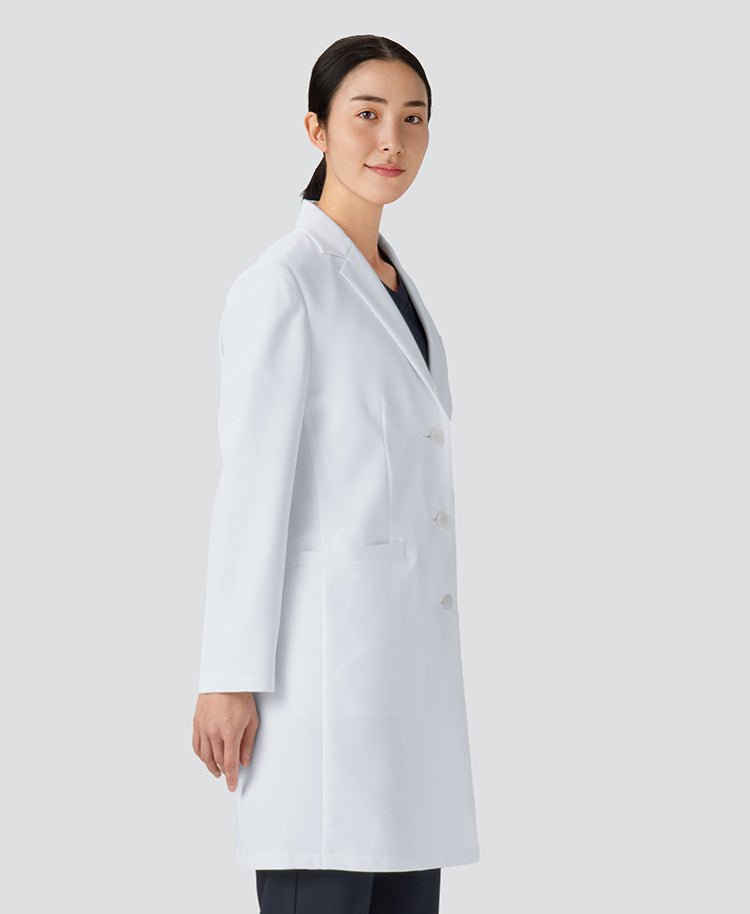 Womens Lab coat:PACK regular fit tailored coat