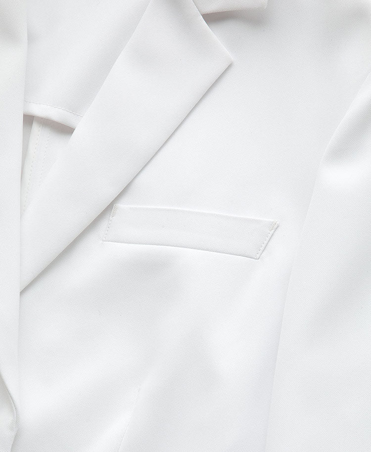 Womens Lab coat:PACK regular fit tailored coat