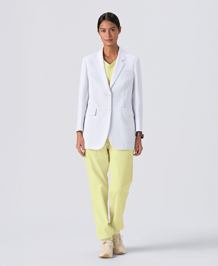 Womens Lab Coat:URBAN Streamlined Elegance Jacket (US/EU Size)