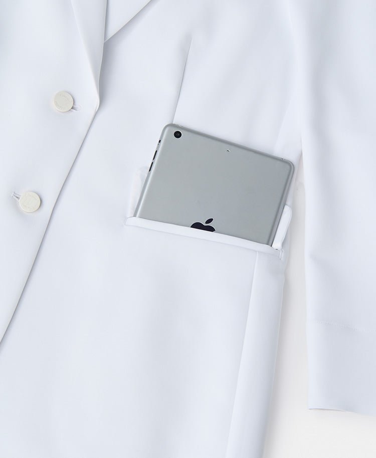 Womens Lab Coat:URBAN Streamlined Elegance Jacket (US/EU Size)