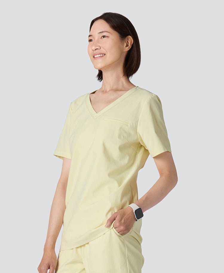 Womens: MOVE Premium Motion Pullover Scrub Tops