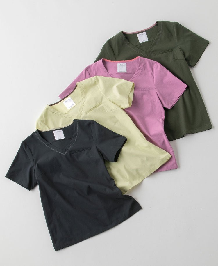 Womens: MOVE Premium Motion Pullover Scrub Tops