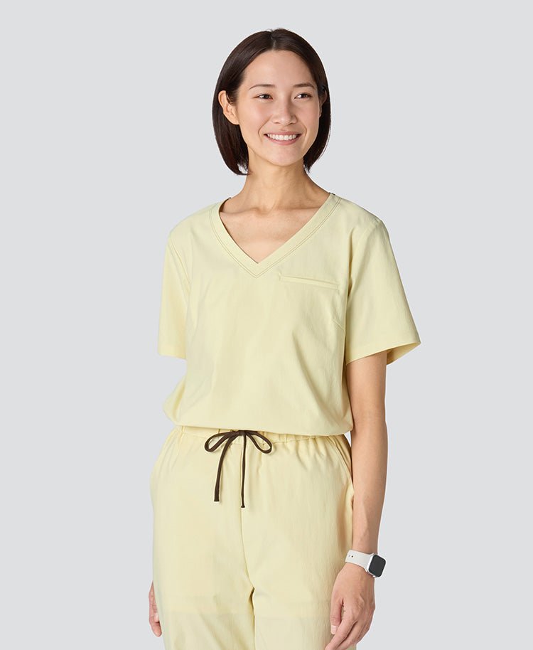 Womens: MOVE Premium Motion Pullover Scrub Tops